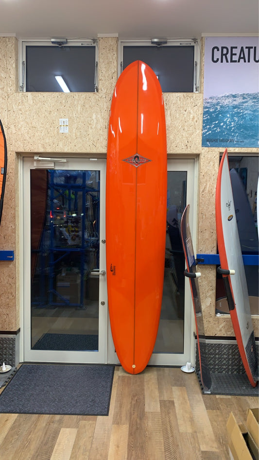 リアライズロングボード（オレンジ・ひし形ロゴ ver1）